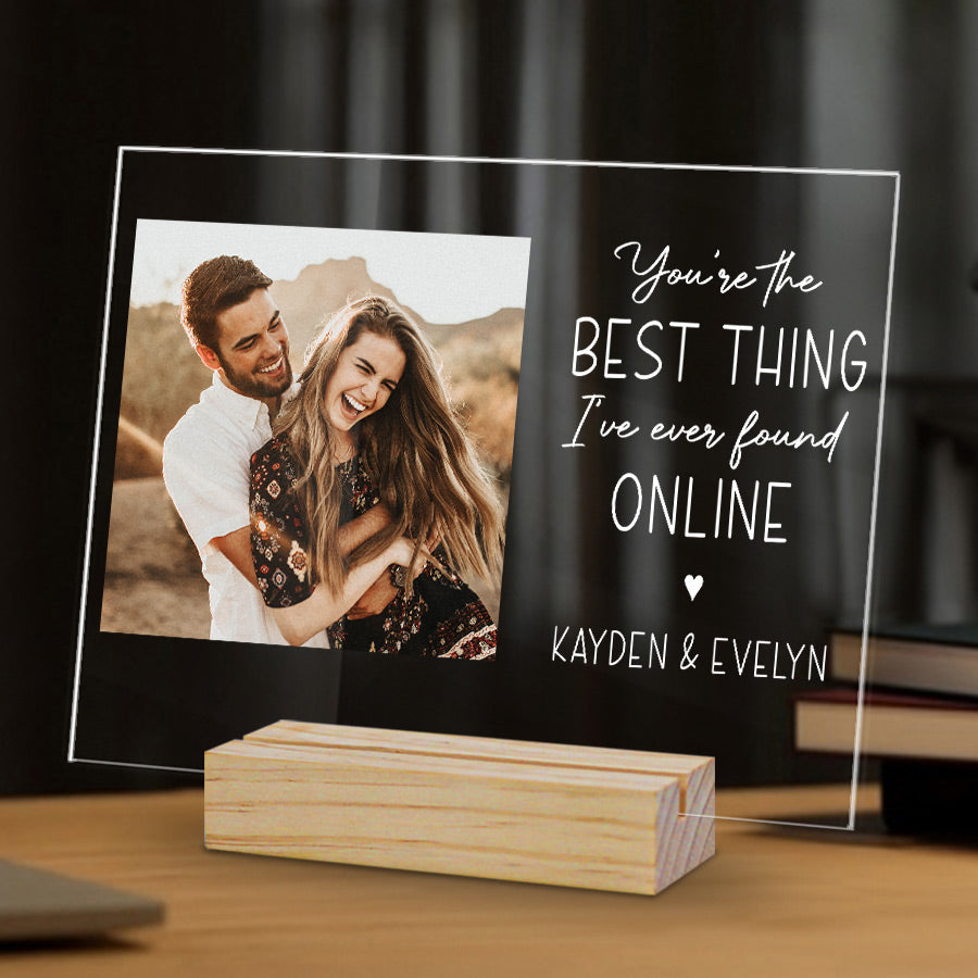 Customized Valentines Gifts for Him | Custom Photo Led Night Light