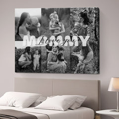 First Mothers Day Gift | Custom 1st Mothers Day Gift Canvas