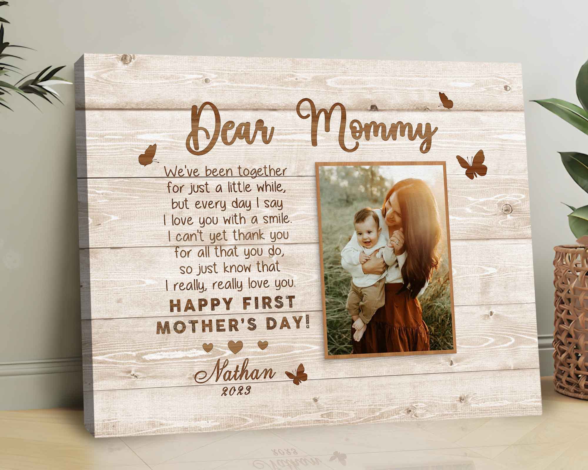 First Mothers Day Gift | Custom Photo Mother’s Day Gifts