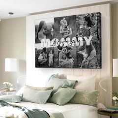 First Mothers Day Gift | Custom 1st Mothers Day Gift Canvas