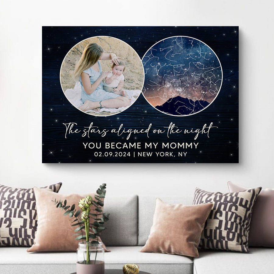 First Time Mothers Day Gift | Mother’s Day Gifts For First Time Moms Canvas