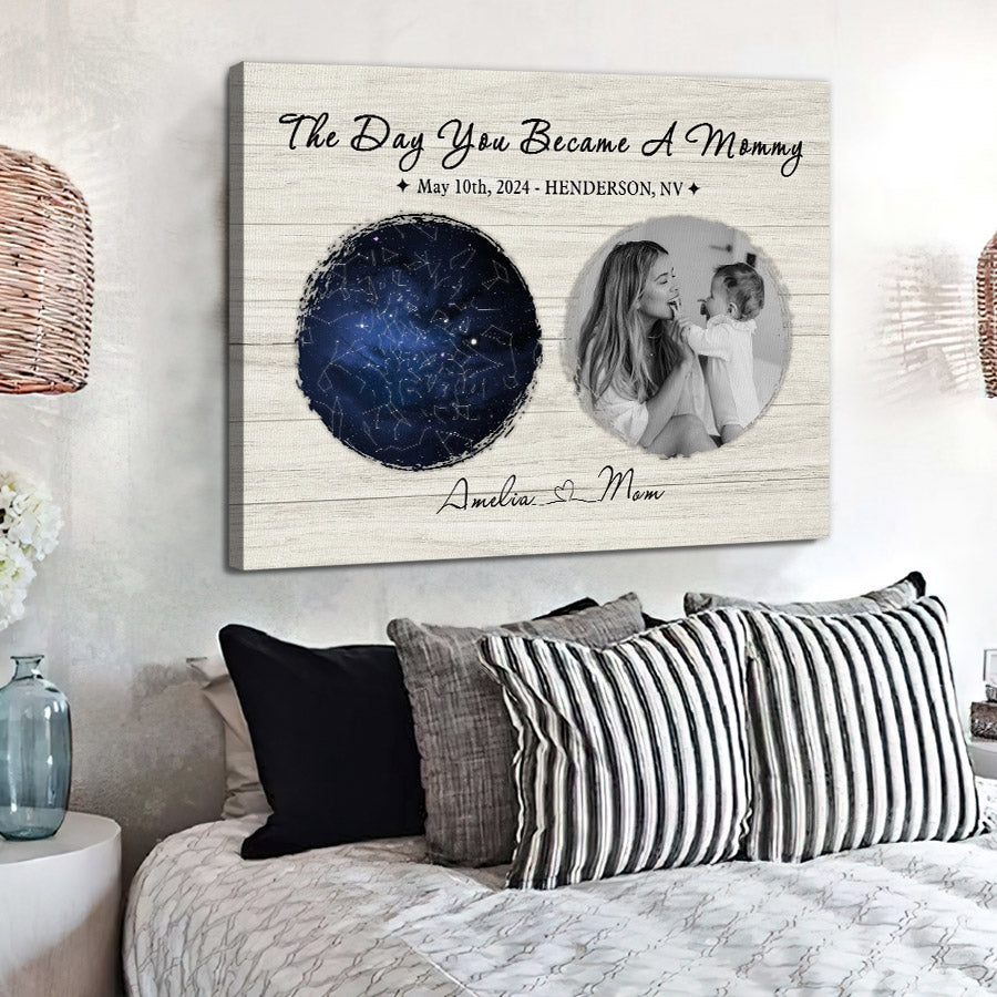 First Time Mothers Day Gift | Mother’s Day Gifts For First Time Moms Wall Art