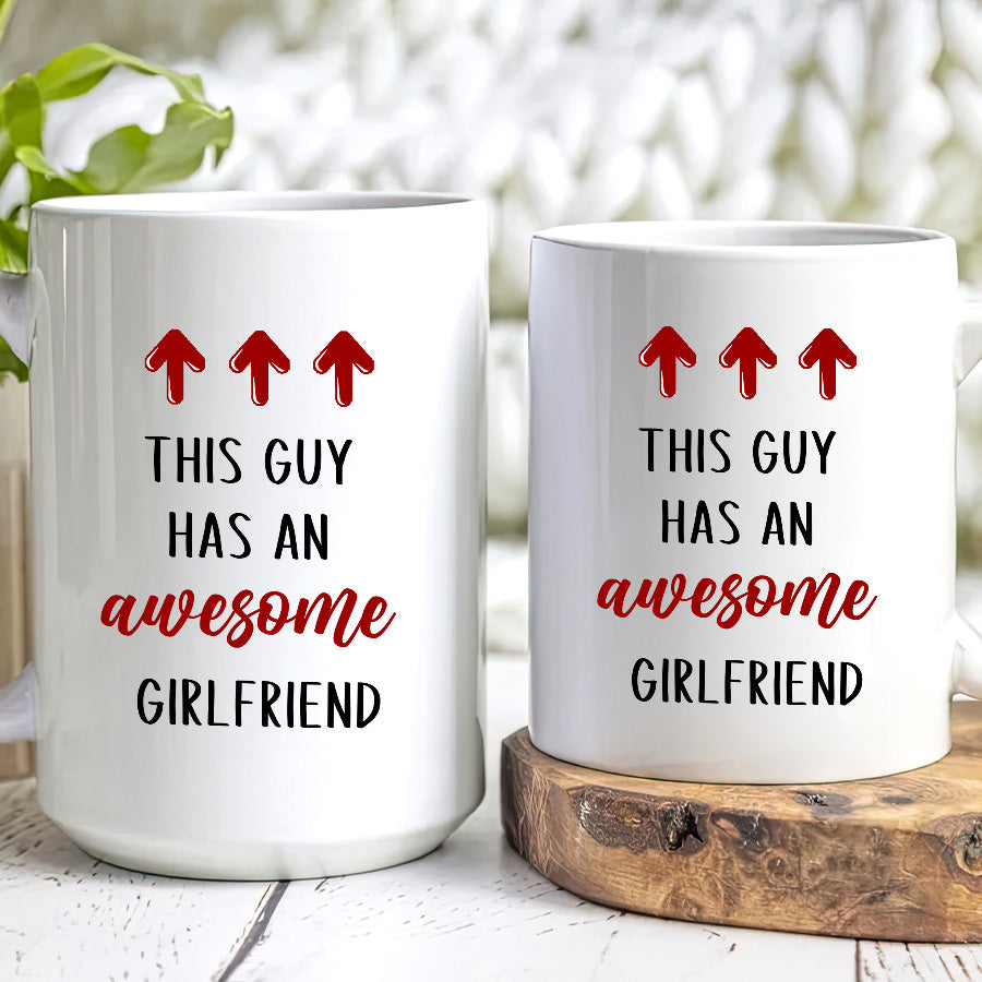 First Valentine Gifts Personalized for Boyfriend | Valentine Mug