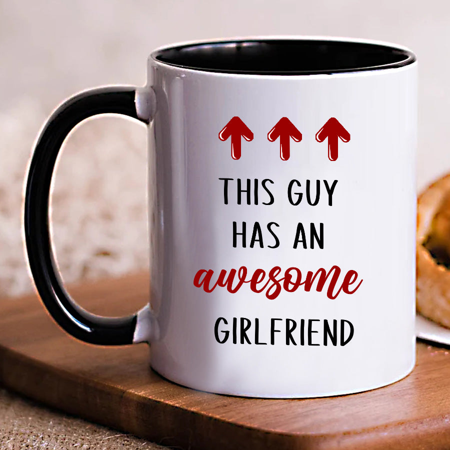 First Valentine Gifts Personalized for Boyfriend | Valentine Mug