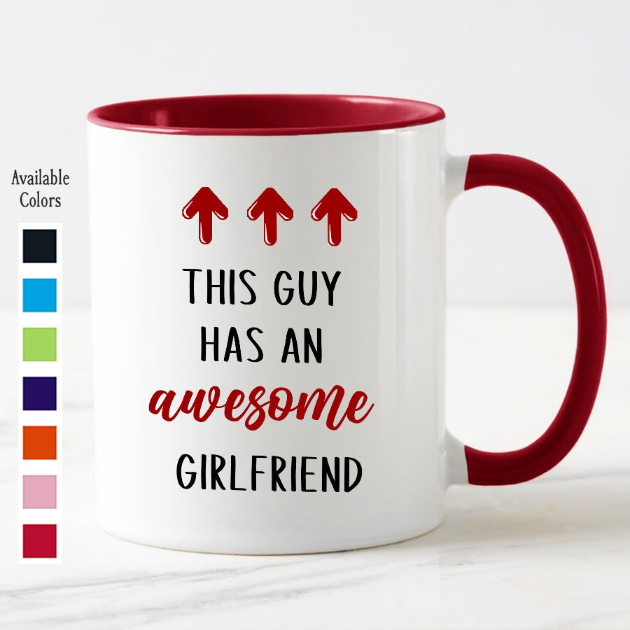 First Valentine Gifts Personalized for Boyfriend | Valentine Mug