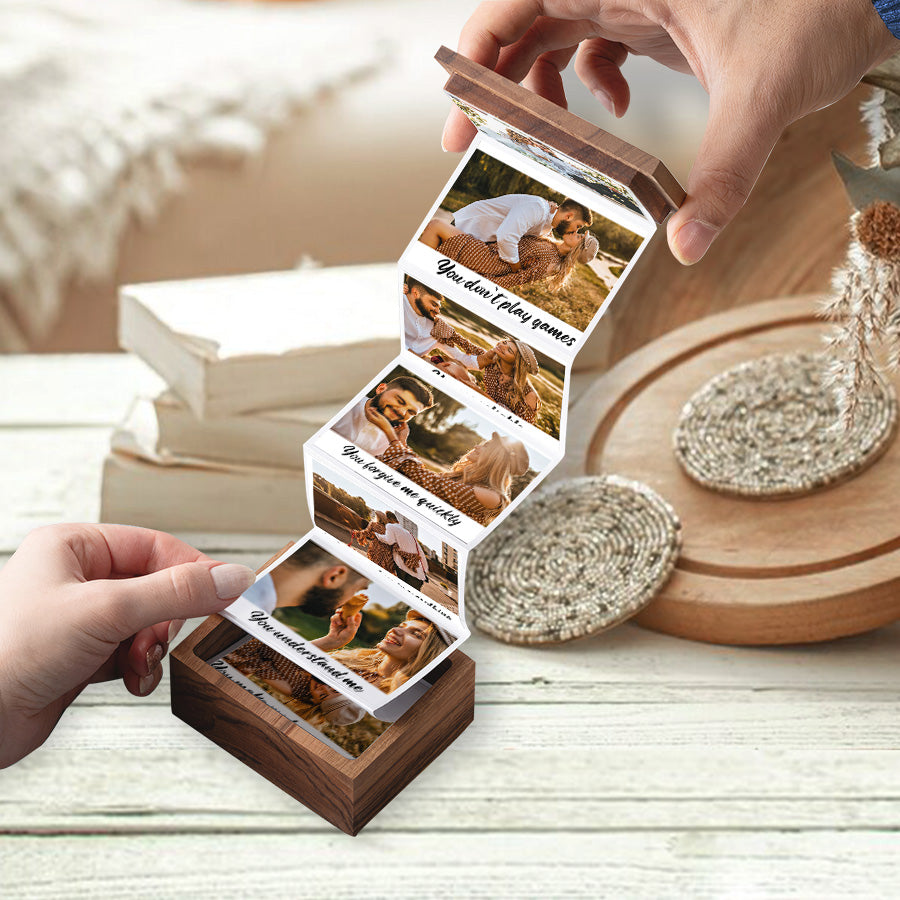 Mens Personalized Valentines Gifts | Photo Box Gift