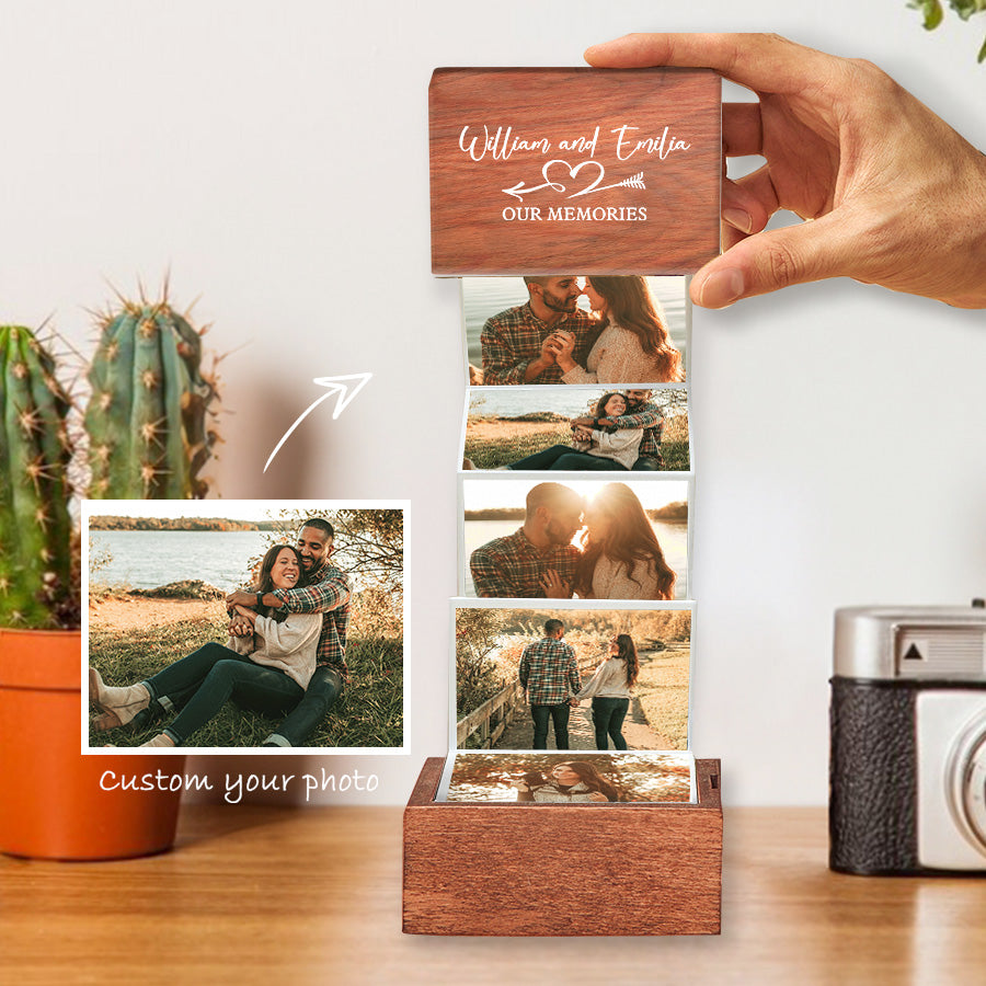 Mens Personalized Valentines Gifts | Photo Gift Box