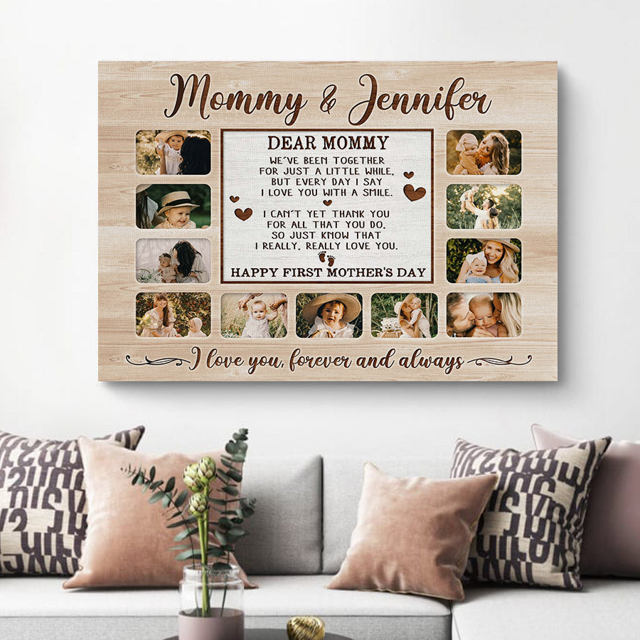 Mother’s Day Gifts For New Moms | Mother’s Day Canvas Art