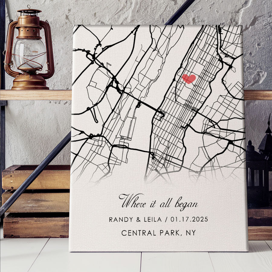 Personalised Gifts for Husband on Valentine’s Day | Map Valentine