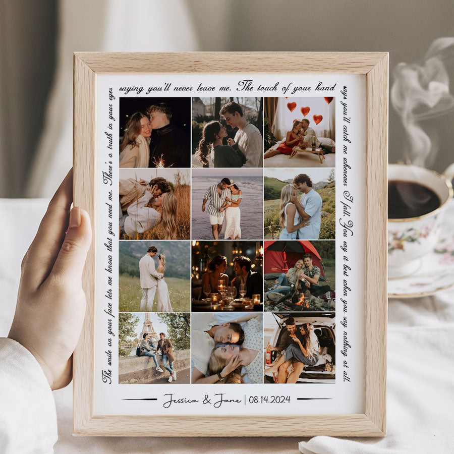 Personalised Gifts for Husband on Valentine Day | Custom Canvas Print