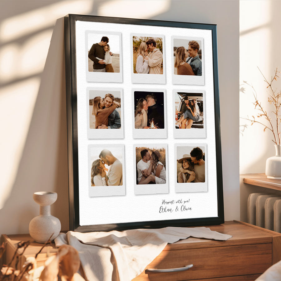 Personalised Gift for Husband on Valentine Day | Custom Canvas Print