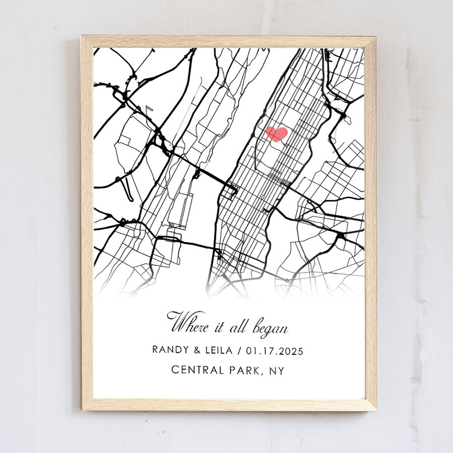 Personalised Gifts for Husband on Valentine’s Day | Map Valentine