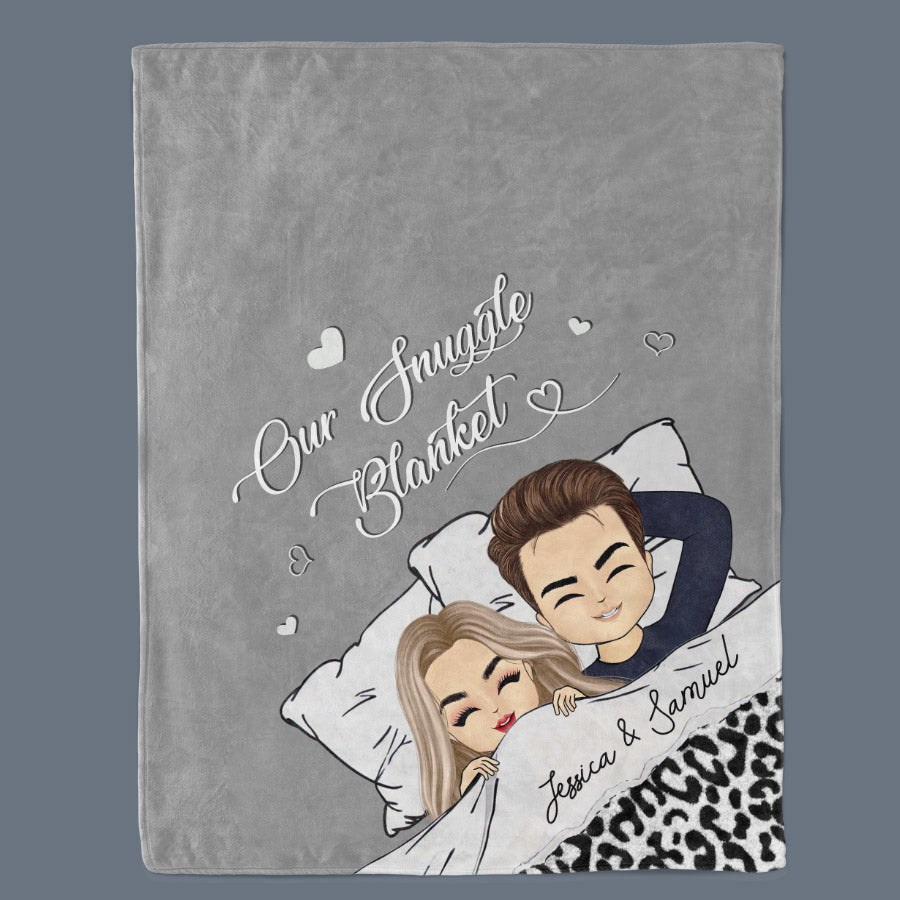 Personalised Mens Valentines Gifts | Custom Blanket