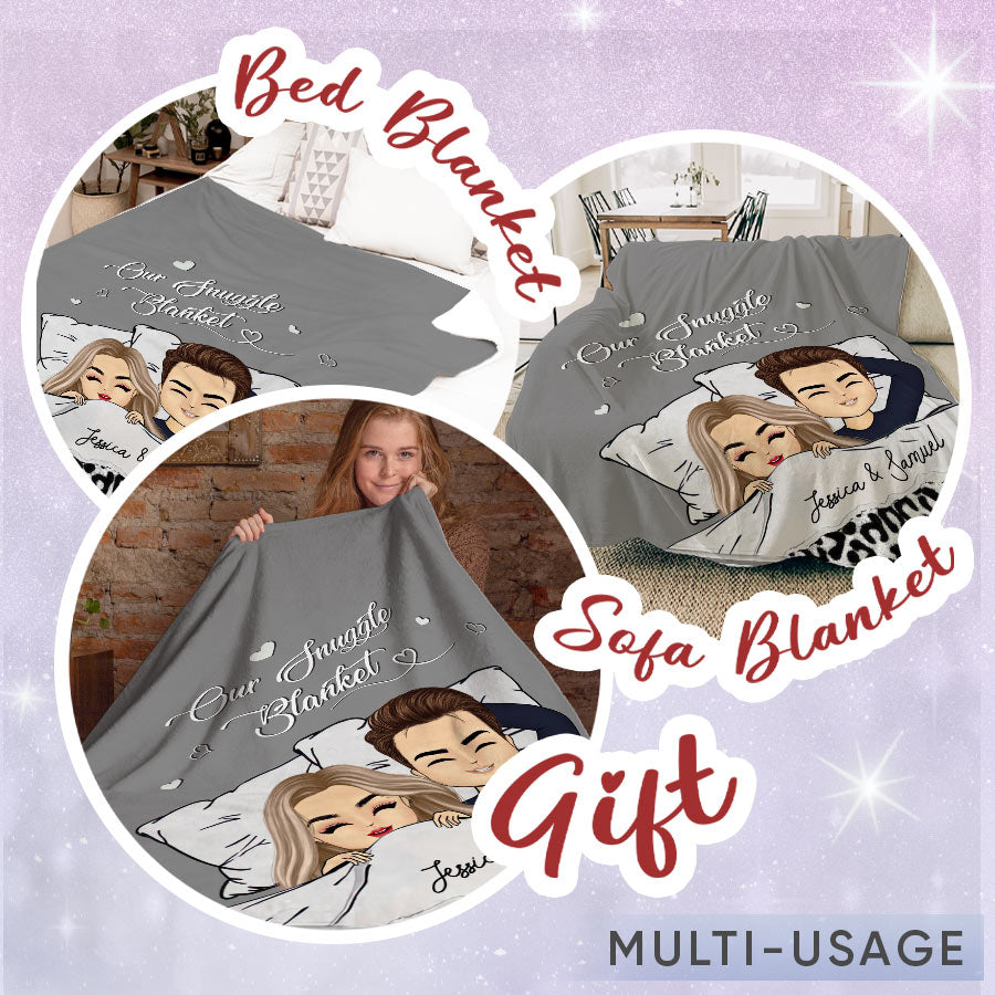 Personalised Mens Valentines Gifts | Custom Blanket