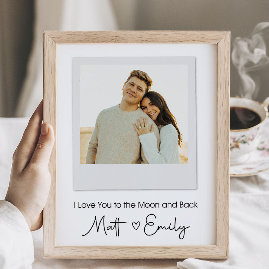 Personalised Valentine Gifts for Husband | Custom Canvas Wall Art