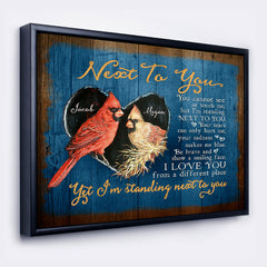 Personalised Valentines Gift For Boyfriend | Valentine Canvas Art