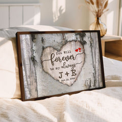 Personalised Valentines Gift For Boyfriend | Canvas custom