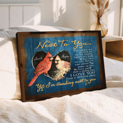 Personalised Valentines Gift For Boyfriend | Valentine Canvas Art