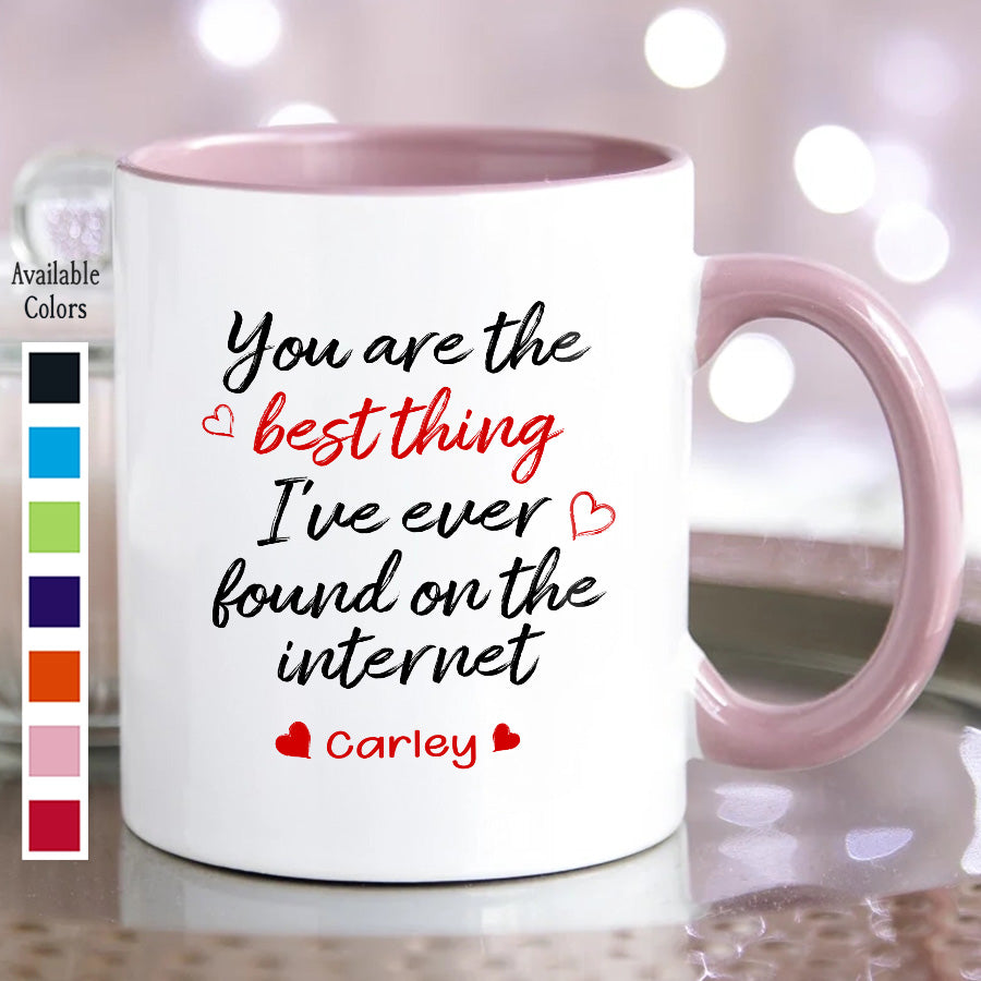 Personalised Valentines Gifts for Boyfriend | Valentine Mug