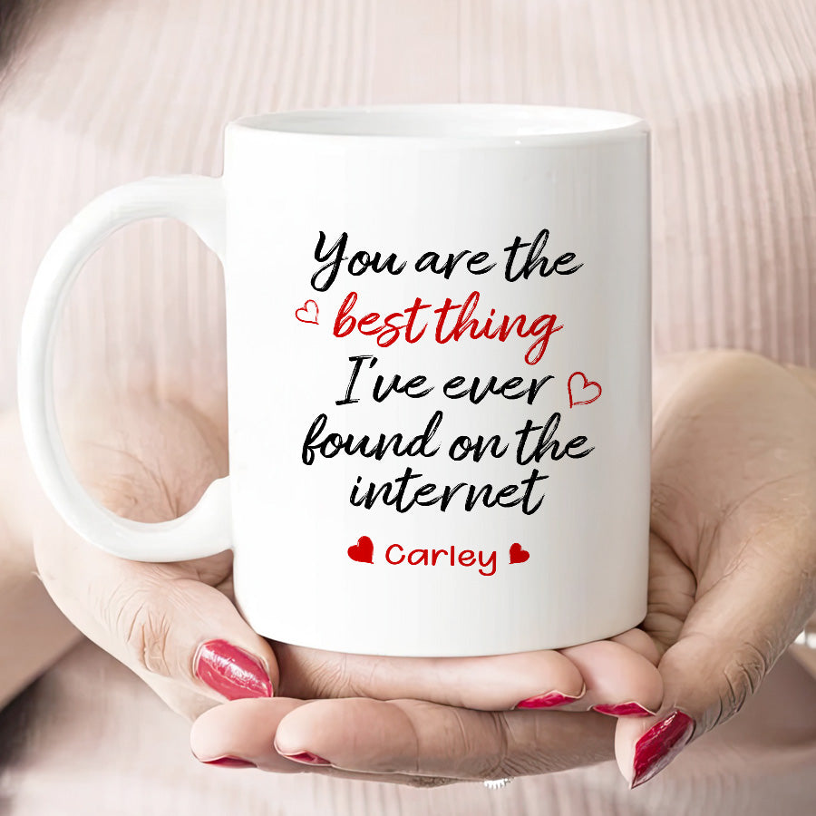 Personalised Valentines Gifts for Boyfriend | Valentine Mug