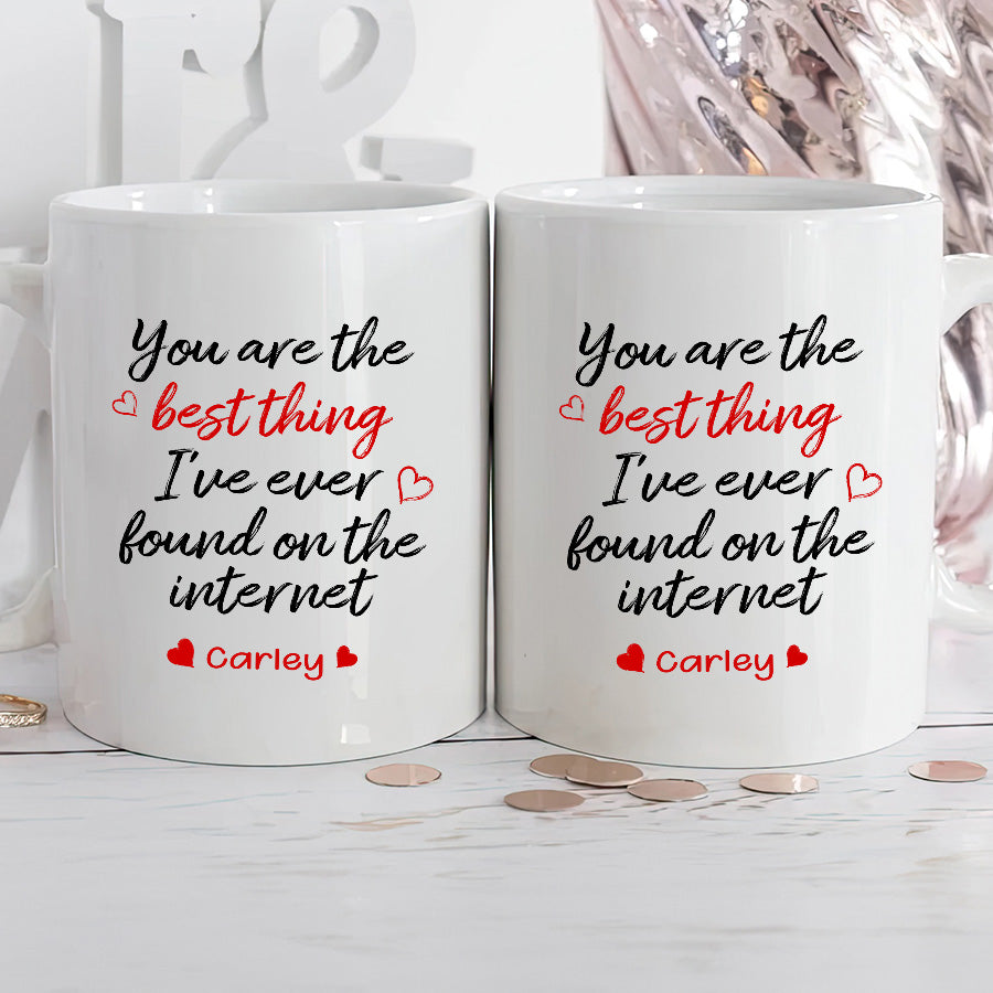 Personalised Valentines Gifts for Boyfriend | Valentine Mug