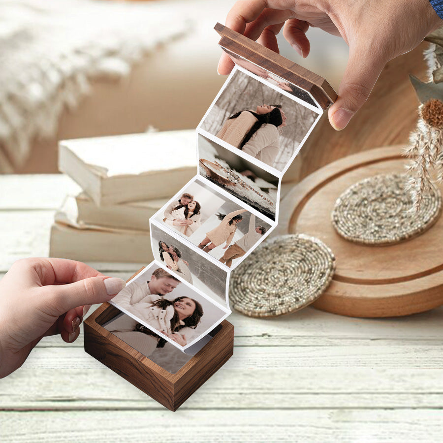 Personalised Valentines Gifts for Boyfriend | Photo Box Gift