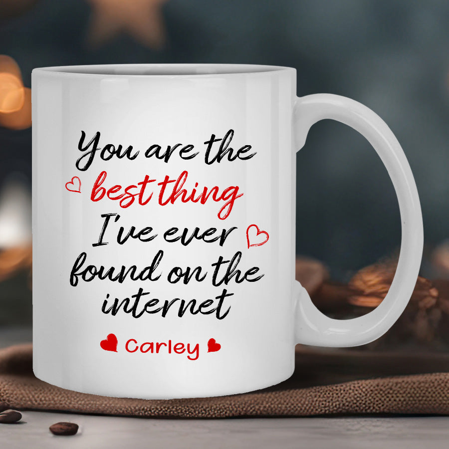 Personalised Valentines Gifts for Boyfriend | Valentine Mug
