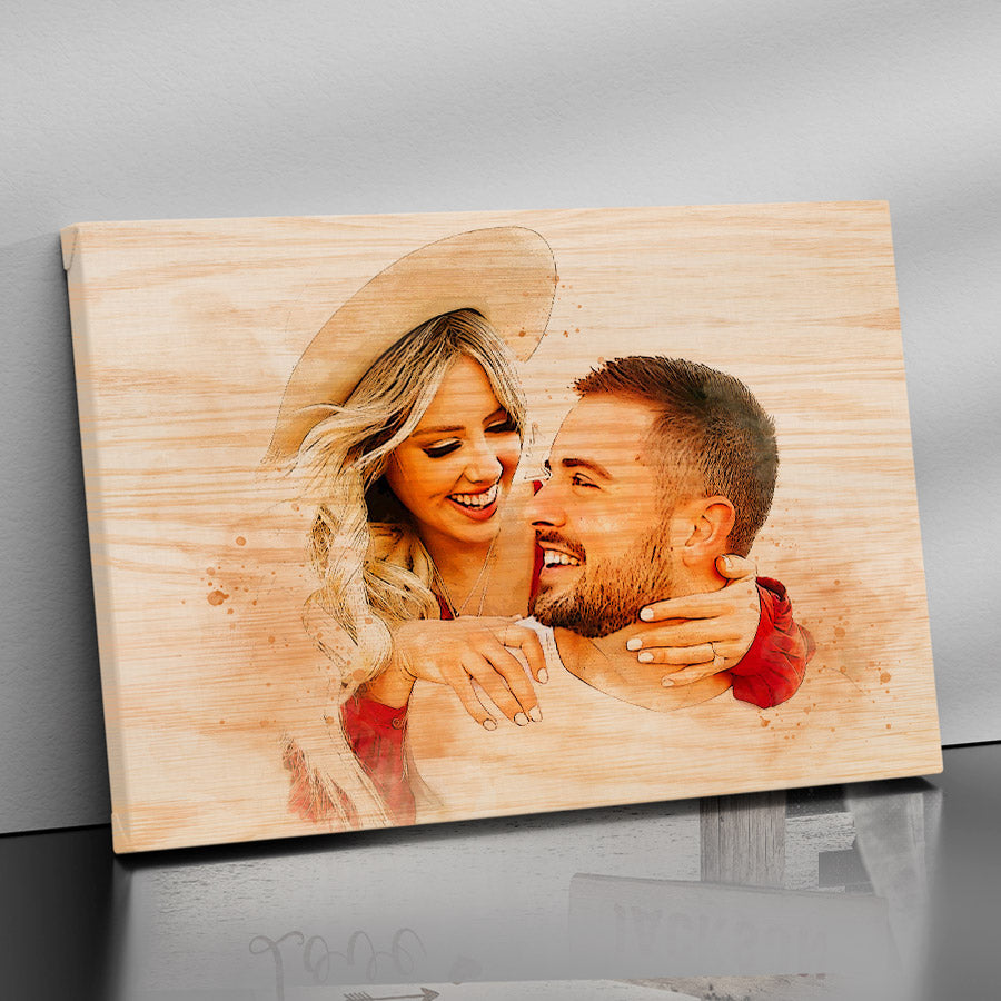 Personalised Valentines Gifts for Him | Custom Poster