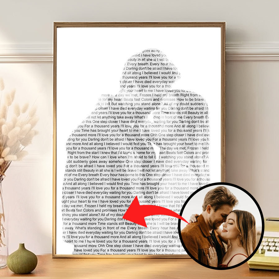 Personalised Valentines Gifts for Men | Custom Photo Canvas Prints