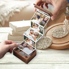 Personalised Valentines Gifts for Men | Photo Box Gift