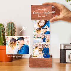 Personalized First Valentine Gift for Boyfriend | Photo Box Gift