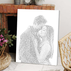 Personalized First Valentine Gift for Boyfriend | Canvas Photo Prints Custom