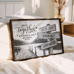 Personalized Gifts For Boyfriend Valentine’s | Valentine Canvas Art