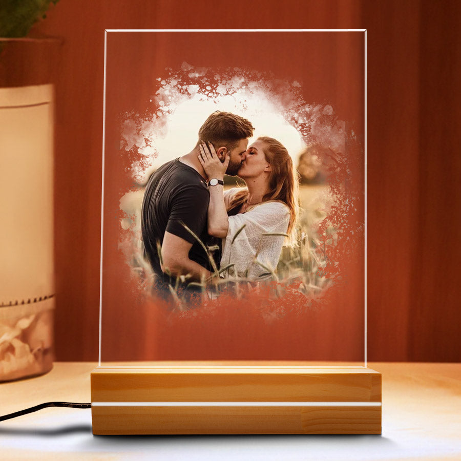 Personalized Gifts for Boyfriend Valentines | Custom Photo Night Lights