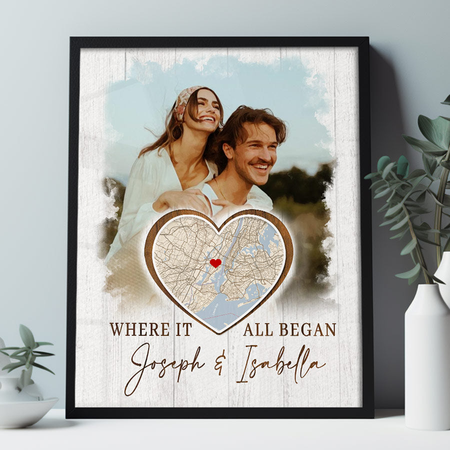 Personalized Gifts for Husband Valentines | Custom Canvas Prints