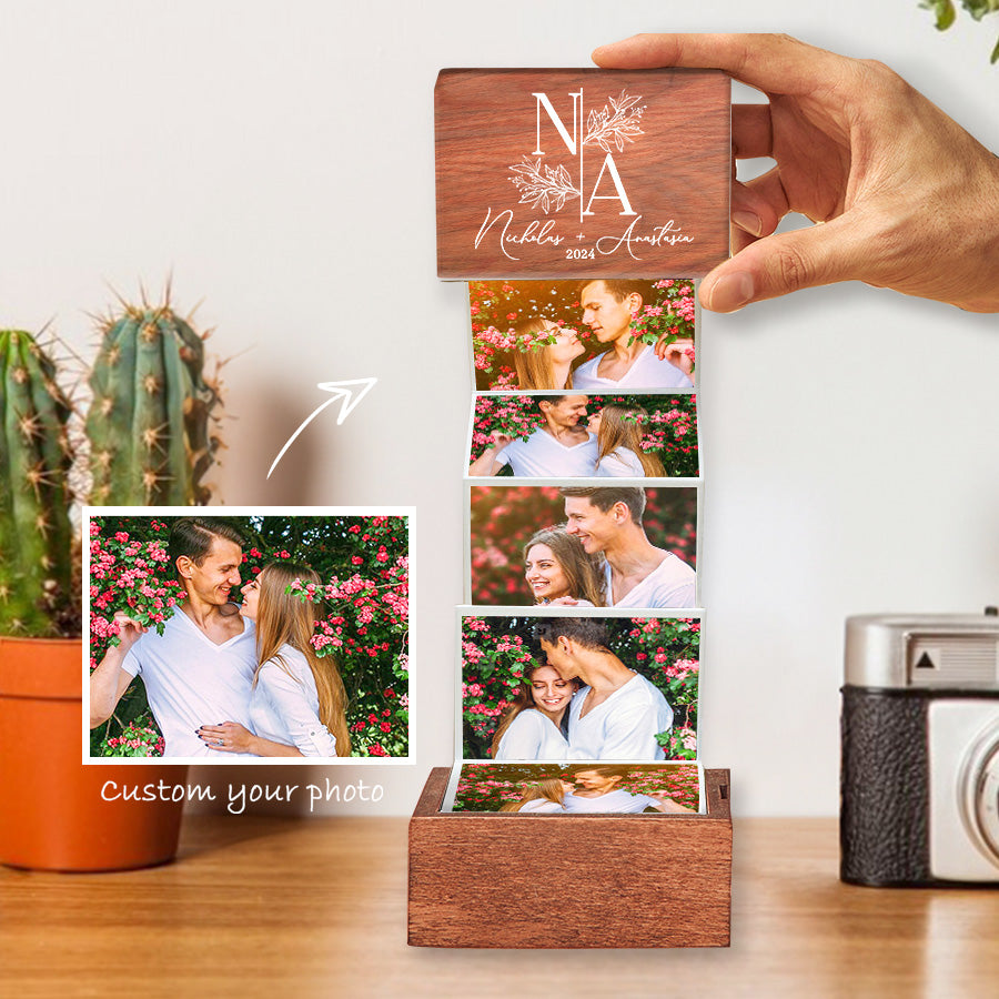 Personalized Gifts for Men Valentines Day | Custom Photo Gift Box