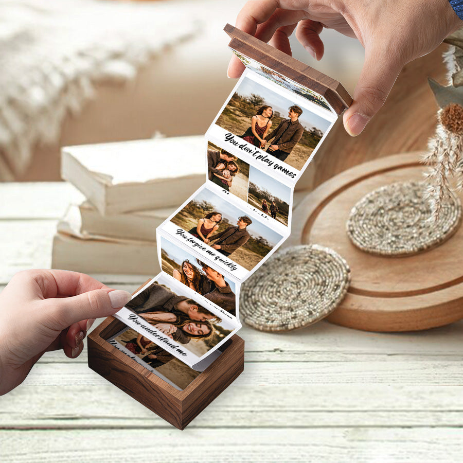 Personalized Mens Valentines Day Gifts | Photo Box Gift