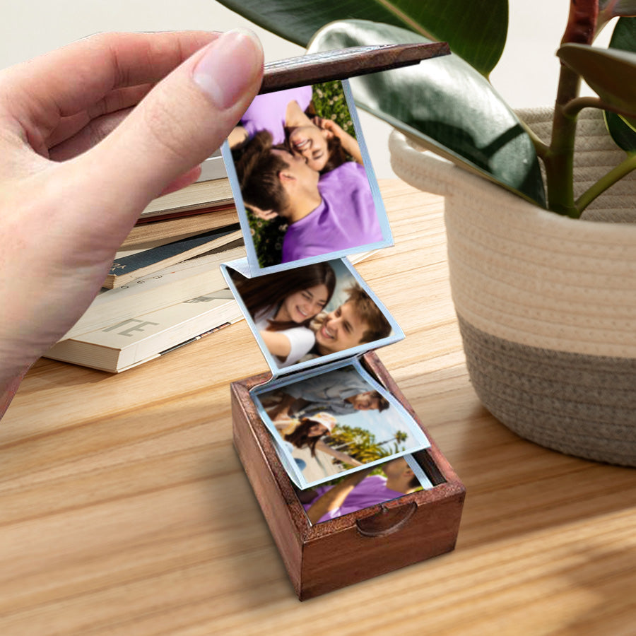 Personalized Mens Valentines Gifts | Photo Box Gift