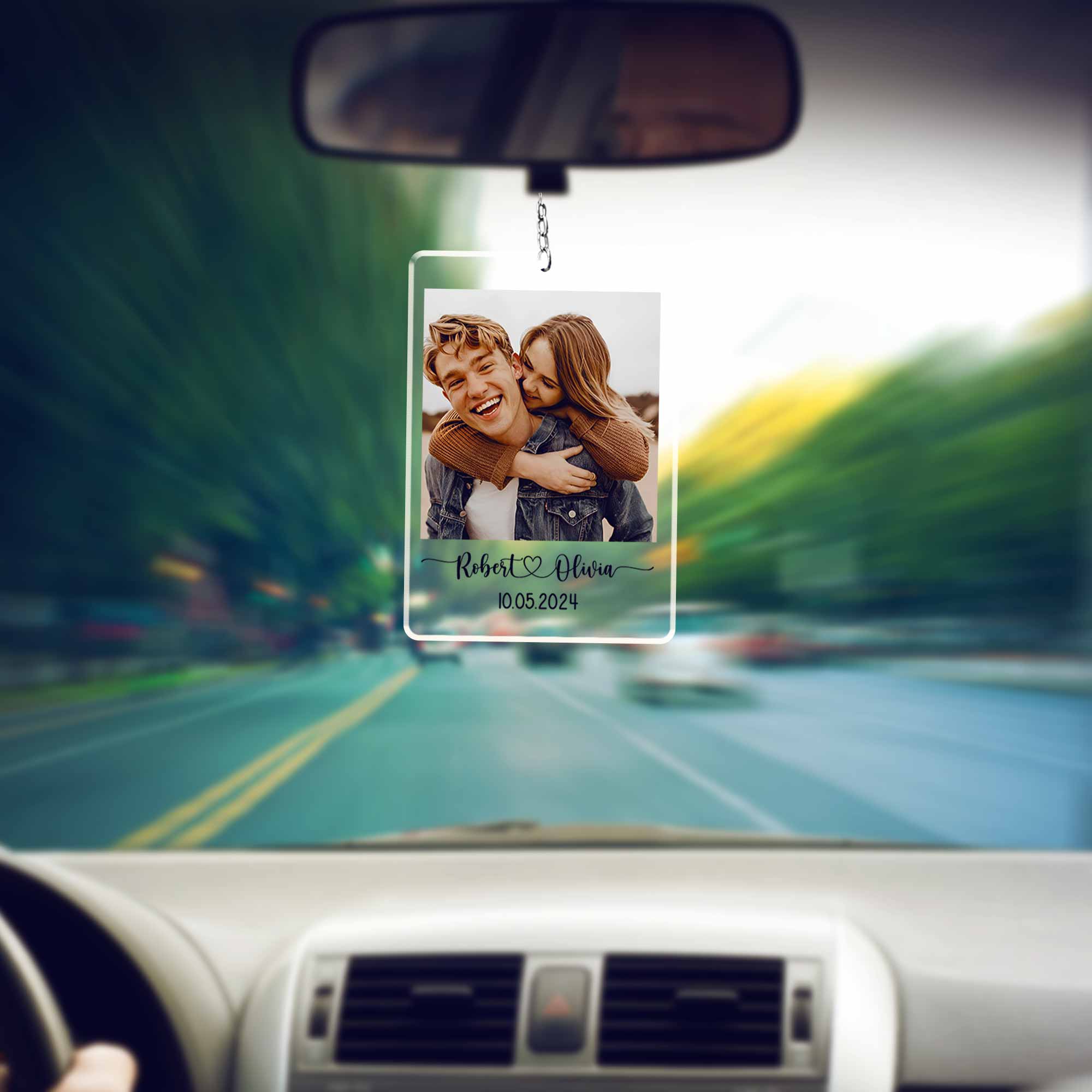 Personalized Valentine Gifts for Him | Custom Valentine Gifts | Acrylic Keychain Photo