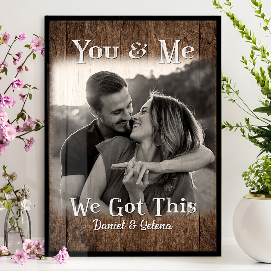 Personalized Valentine’s Day Gift for Husband | Print Custom Posters