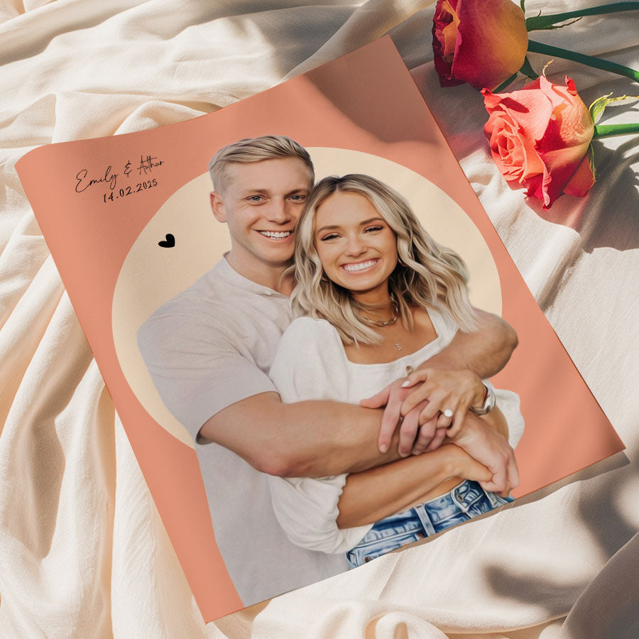 Personalized Valentine’s Day Gift for Husband | Valentines Day Canvas