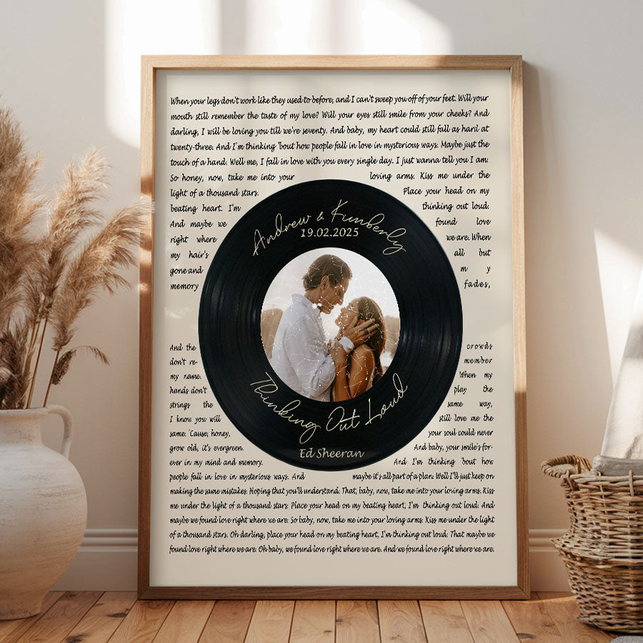 Personalized Valentine’s Day Gift for Husband | Valentine Canvas Art