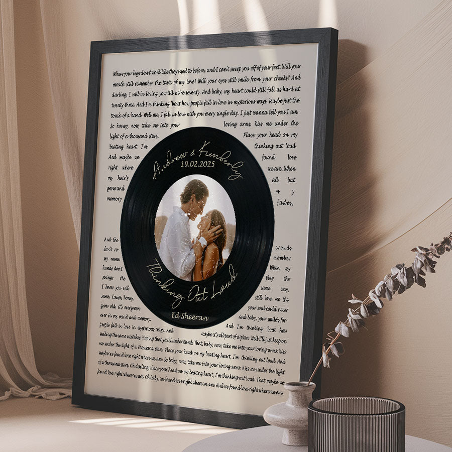 Personalized Valentine’s Day Gift for Husband | Valentine Canvas Art