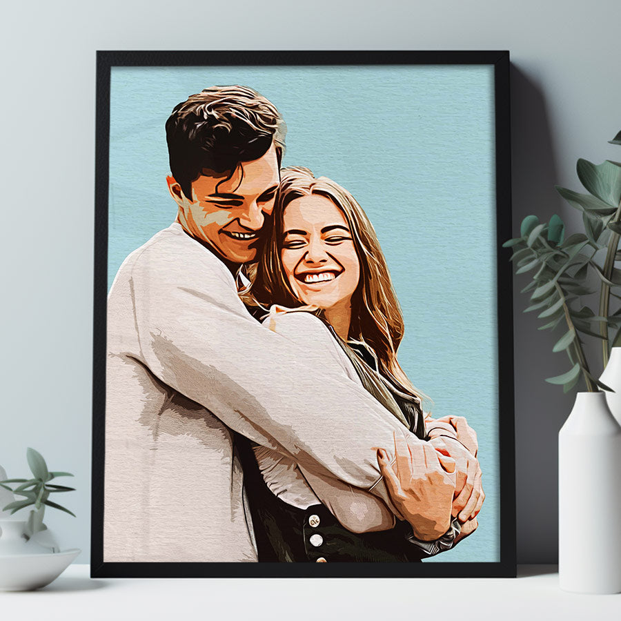 Personalized Valentine’s Day Gifts for Boyfriend | Custom Canvas Photo Prints