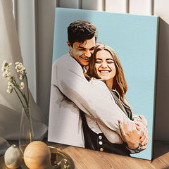 Personalized Valentine’s Day Gifts for Boyfriend | Custom Canvas Photo Prints