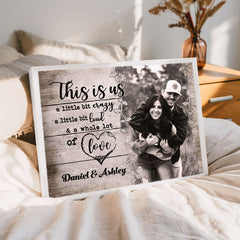 Personalized Valentine Day Gift For Boyfriend | Valentines Day Canvas