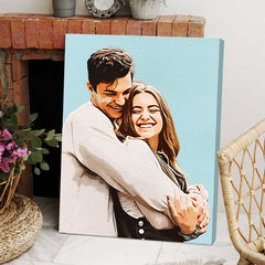 Personalized Valentine’s Day Gifts for Boyfriend | Custom Canvas Photo Prints