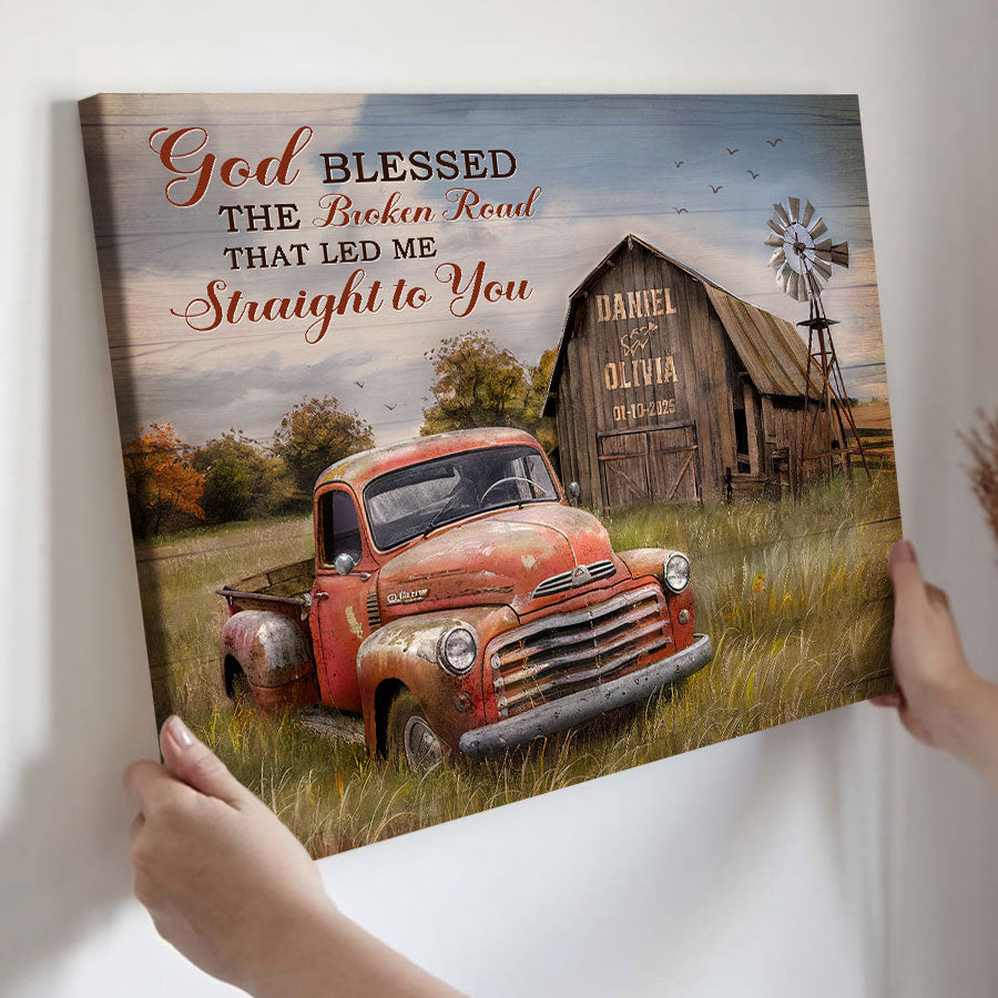 Personalized Valentine’s Day Gifts for Him | Custom Canvas Prints