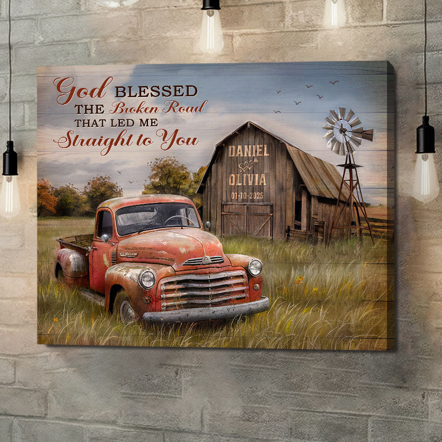 Personalized Valentine’s Day Gifts for Him | Custom Canvas Prints
