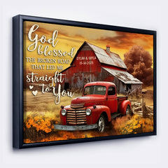 Personalized Valentine’s Day Gifts for Him | Valentine Custom Canvas Print
